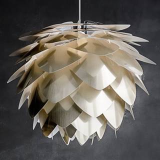 👉 Hang lamp VITA Design Team a++ geborsteld messing kunststof UMAGE Silvia hanglamp