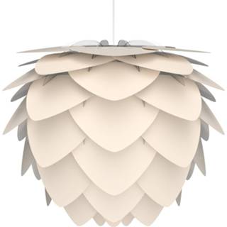 👉 Hang lamp a++ Sren Ravn Christensen parelmoer medium aluminium UMAGE Aluvia hanglamp