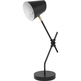 👉 Zwart Beliani Horton - Tafellamp-zwart-metaal 4251682201773