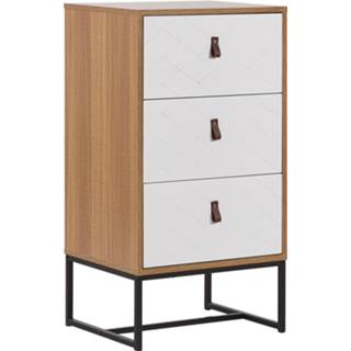 👉 Houtkleur Beliani Nueva - Dressoir-lichte Houtkleur-mdf 4251682253062