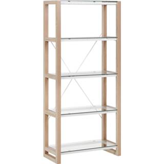 👉 Beliani Jenks Boekenkast Vezelplaat 30 X 68 Cm