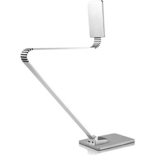 👉 Bureau lamp aluminium universeel wit C USB-poort a+ TRAE Muse 2 LED bureaulamp, 4.000 K alu