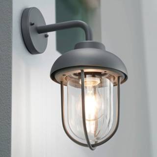 👉 Buiten wandlamp aluminium antraciet a++ Buitenwandlamp Duero in vintage stijl,