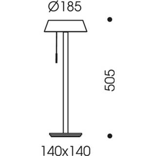👉 Tafellamp a+ cashmere OLIGO Glance LED