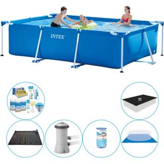 👉 Zwembad Intex Frame Pool Rechthoekig 300x200x75 Cm - Slimme Deal 8720574940534