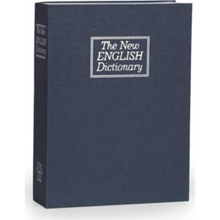 👉 Boekkluis blauw large Boek Kluis - 8719172418552