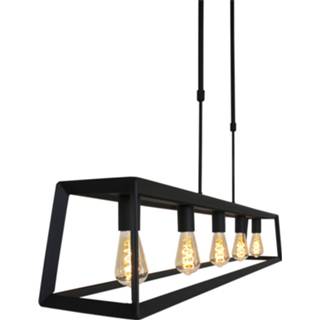 👉 Hanglamp zwart Mexlite buckley 2675zw 8712746132519