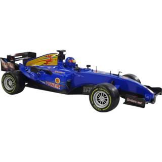 👉 Blauw Massamarkt Formule 1 Raceauto Pullback 48cm 8716421408623