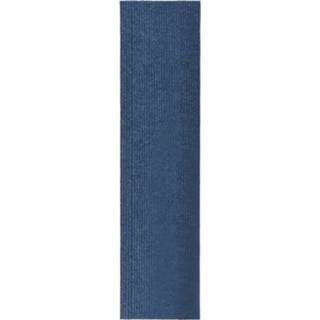 👉 Droogloopmat blauw Vidaxl 100x400 Cm 8720286333907