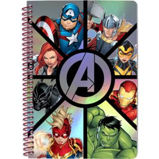 👉 Notitieboek papier jongens Marvel Avengers A5 8435507847391