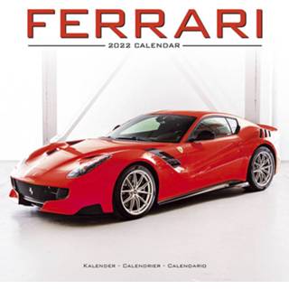 👉 Kalender Auto/sportauto 2022 Ferrari 30 Cm - Jaarkalenders 8720576378977