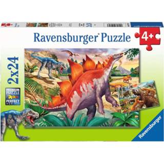 👉 Puzzel Ravensburger Dino's 2x24pcs 4005556051793