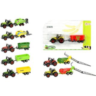 👉 Toi Toys Die-cast Tractorset 8714627284980