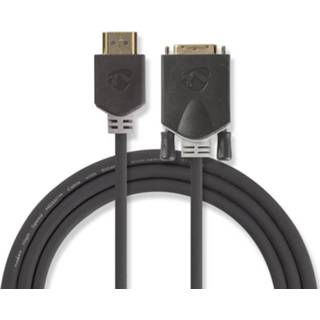 👉 HDMI kabel antraciet Nedis Hdmi™ - 2.00 M 5412810273058