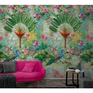 👉 Fotobehang Smart art met tropische print 4001860472590