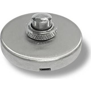 Deurbel RVS Avenue beldrukker rond 8711613886456