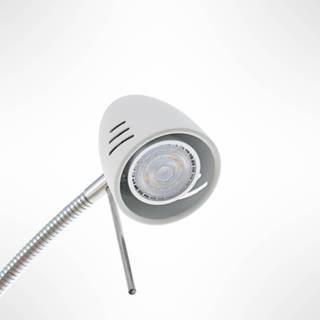 👉 Vloerlamp wit IJzer warmwit a+ Lindby Heyko LED vloerlamp, dimbaar, 2-lamps