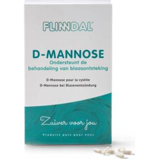 👉 Active D-Mannose bij blaasontsteking 30 capsules - Flinndal