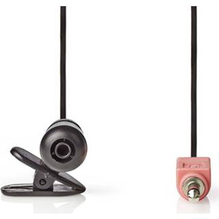 Microfoon zwart Nedis - 1.80 M 5412810286973