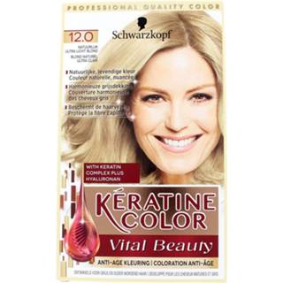 👉 Haarkleuring active Keratine Color Haarverf 12.0 Natuurlijk Ultra Licht Blond 5410091729899
