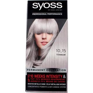 👉 Haarkleuring titanium active Syoss Haarverf 10-15 5410091753153