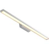 👉 Spiegellamp a+ wit warmwit aluminium Lindby Alenia LED-badkamer- en spiegellamp, 90 cm
