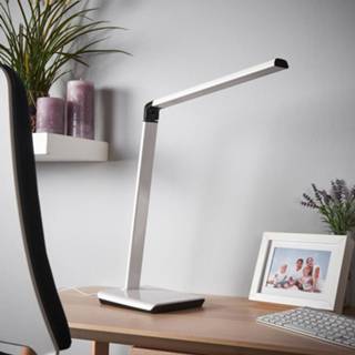 👉 Bureaulamp wit Led Kuno, USB-poort