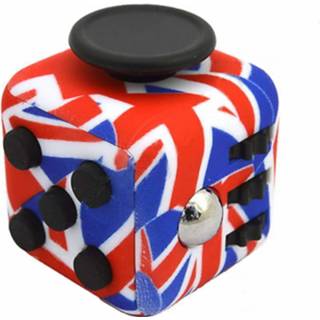 Stressbal DIH Fidget Pop Cube - Bekend van TikTok UK Flag