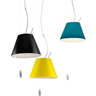 👉 Hang lamp zwart Luceplan Costanzina hanglamp in