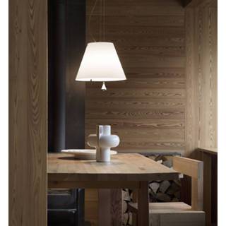 👉 Hang lamp aluminium a++ wit Luceplan Costanza hanglamp D13sas,