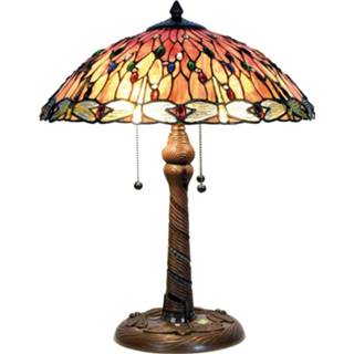 👉 Sprookjesachtige tafellamp Bella in Tiffany-stijl