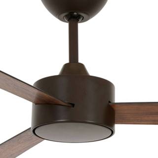 👉 Plafondventilator brons geolied metaal Airfusion Climate III, brons/Koa