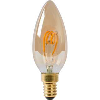 👉 Kaars lamp barnsteen warmwit LED kaarslamp E14 3W 2.200K dimbaar