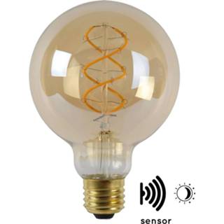 👉 Warmwit a+ amber LED lamp E27 Globe 4W 2.200K sensor