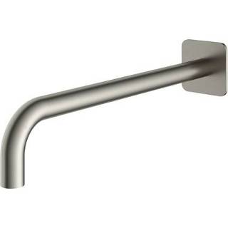 👉 Geborsteld Nikkel PVD Hotbath Gal Wandarm 40 cm GL450GNP 8720512332049