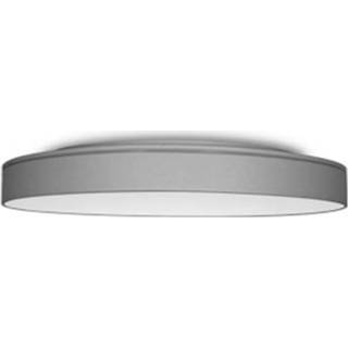 👉 Plafond lamp zilver acryl a++ small universeel wit LED plafondlamp Lunata effectring