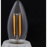 👉 Kaars lamp warmwit a++ glas E14 LED kaarslamp gloeidraad 4W, 470Lm, 2.700 K