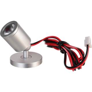 👉 Opbouw spot zilver a+ LED opbouwspot Herculis 3.000K,
