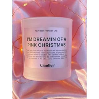 👉 Geurkaars roze Ryan Porter Pink Christmas