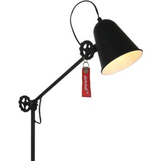 👉 Vloer lamp metaal a++ zwart Vloerlamp Anne Dolphin