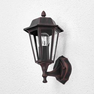 👉 Buiten wandlamp zwart-roest helder Mooie buitenwandlamp Lamina