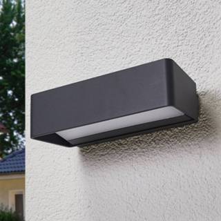 👉 Antraciet Logan - led-wandlamp voor buiten met IP65