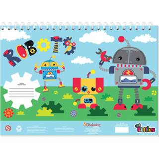 👉 Kleurboek The Littlies Robot Junior 23 X 33 Cm 40 Pagina's 8720585174454