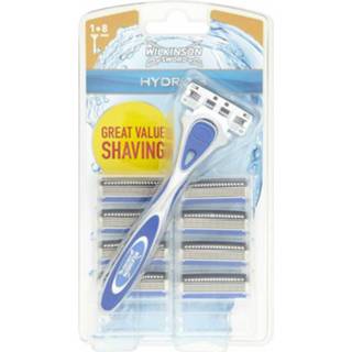 👉 Mes Wilkinson Scheerhouder Hydro 3 + 8 Mesjes - 1 Stuk 4027800802128