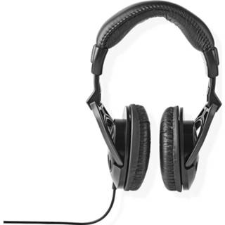 👉 Koptelefoon zwart Nedis Bedrade Over-ear - 2.50 M 5412810304912