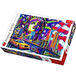 👉 Puzzel Massamarkt 1000 Pcs - Kleuren Van New York 5900511105230