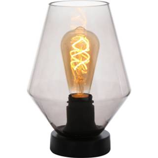 👉 Tafel lamp metaal modern zwart Home24 Tafellamp Ancilla II, 8712746131062