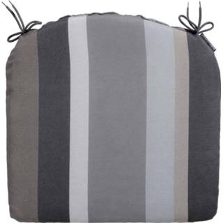 👉 Zitkussen grijs Madison Stripe Grey 46x48 8713229298708