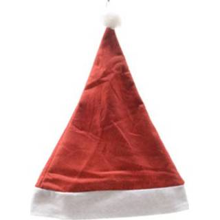 👉 Kerstmuts polyester Overige Kerstdecoratie 100% Rood 29x40cm 8711277661710