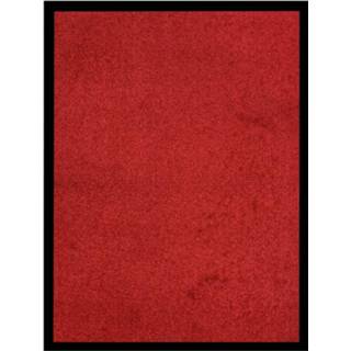 👉 Deurmat rood Vidaxl 60x80 Cm 8720286503409